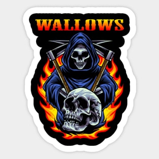 WALLOWS BAND Sticker